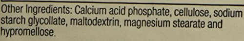Ingredients chart for Mediherb Adrenal Complex details herbal components.