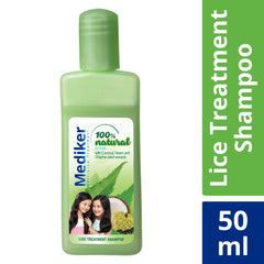 Mediker product packaging close-up highlighting natural actives and 50 ml size
