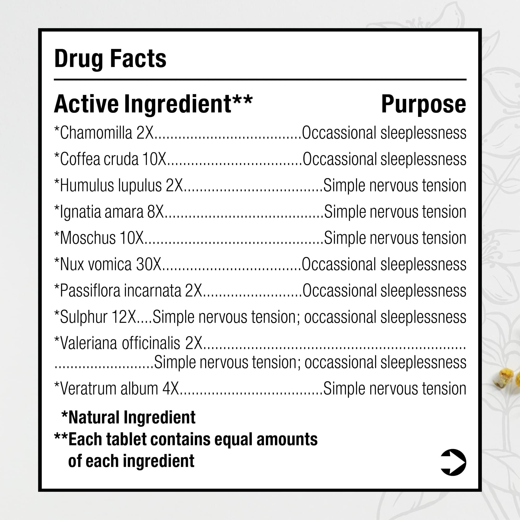 MediNatura BHI calming tablets dissolving quickly for convenient daily calm