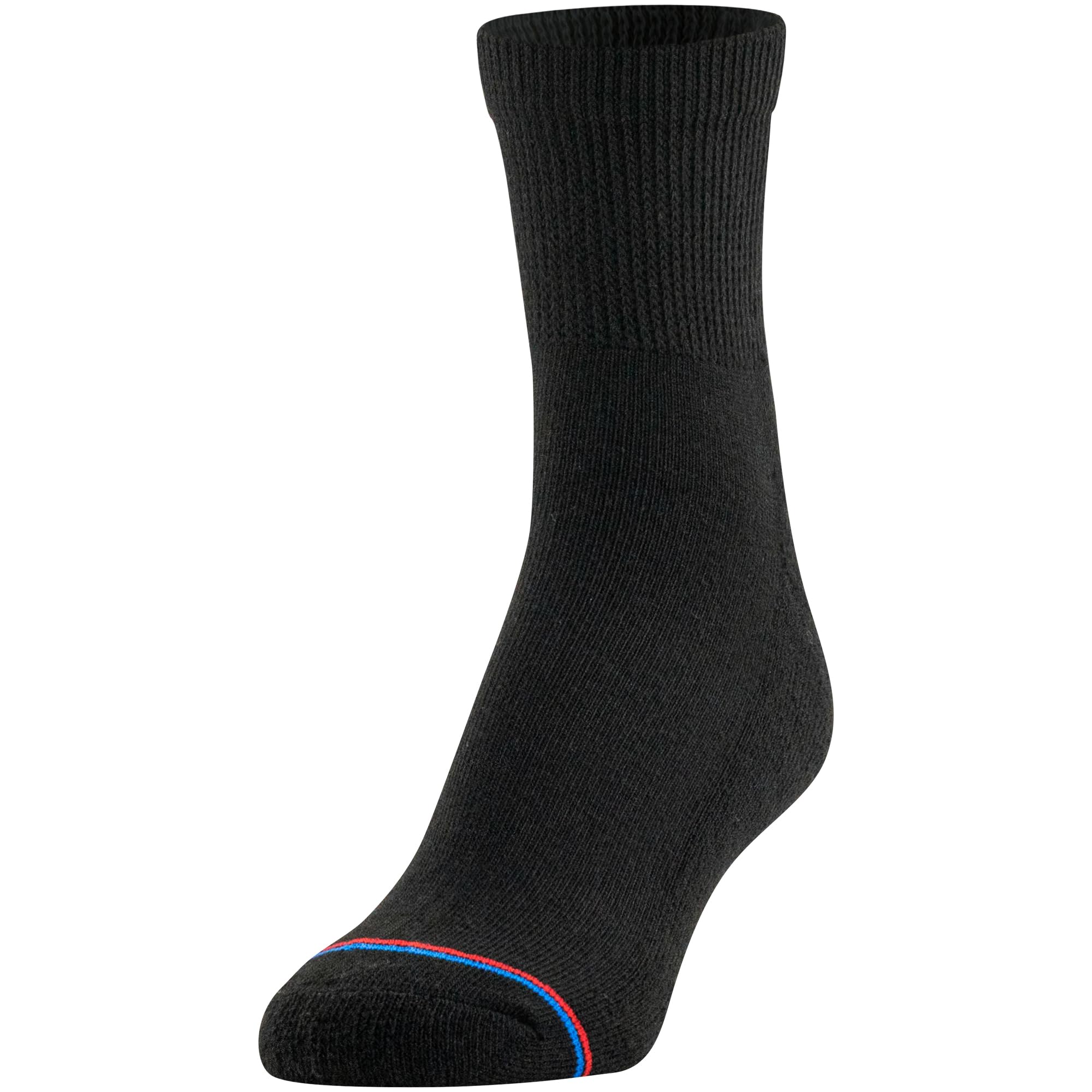 MediPeds adult quarter socks moisture-wicking fibers keep feet dry.