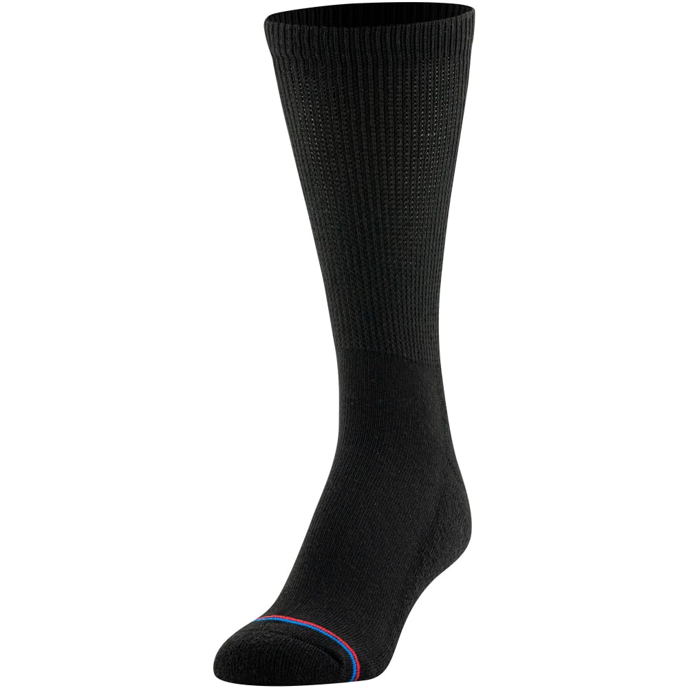 MediPeds cushioned-sole crew sock for all day comfort