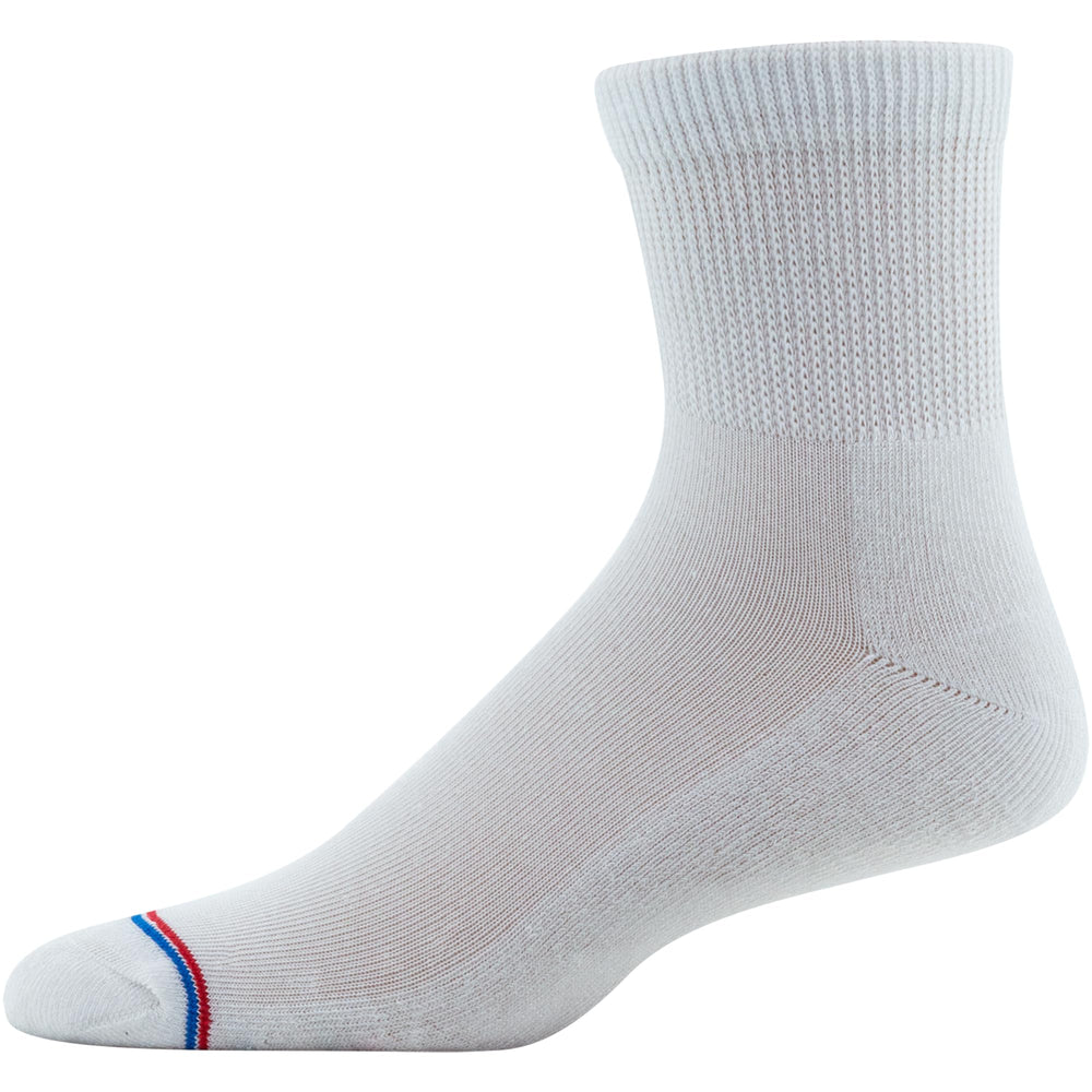 MediPeds quarter socks with odor control technology stay fresh longer during use