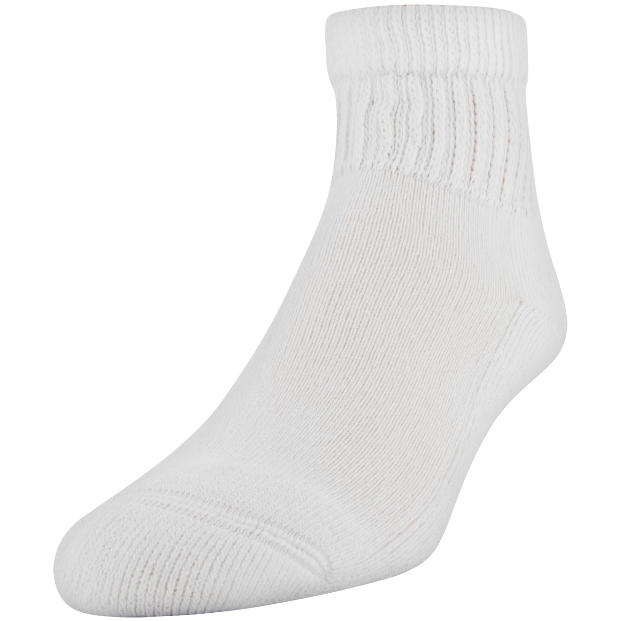 MediPeds Women's Diabetic Quarter Socks with smooth toe seam reduce irritation and pressure points.