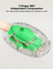 Medisana Hand Massager heat function provides soothing warmth during use