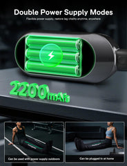 Medisana leg compression massager display offers 6 modes for customizable relief.