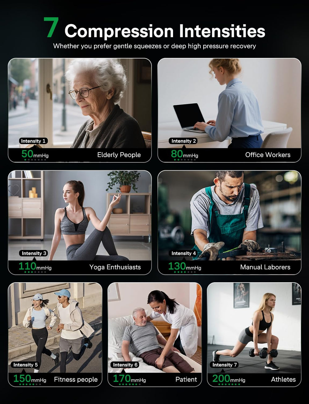 Medisana leg compression massager battery life enables cordless use up to three hours.