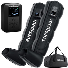 Medisana Leg Compression Massager targets the foot zone for post-work recovery