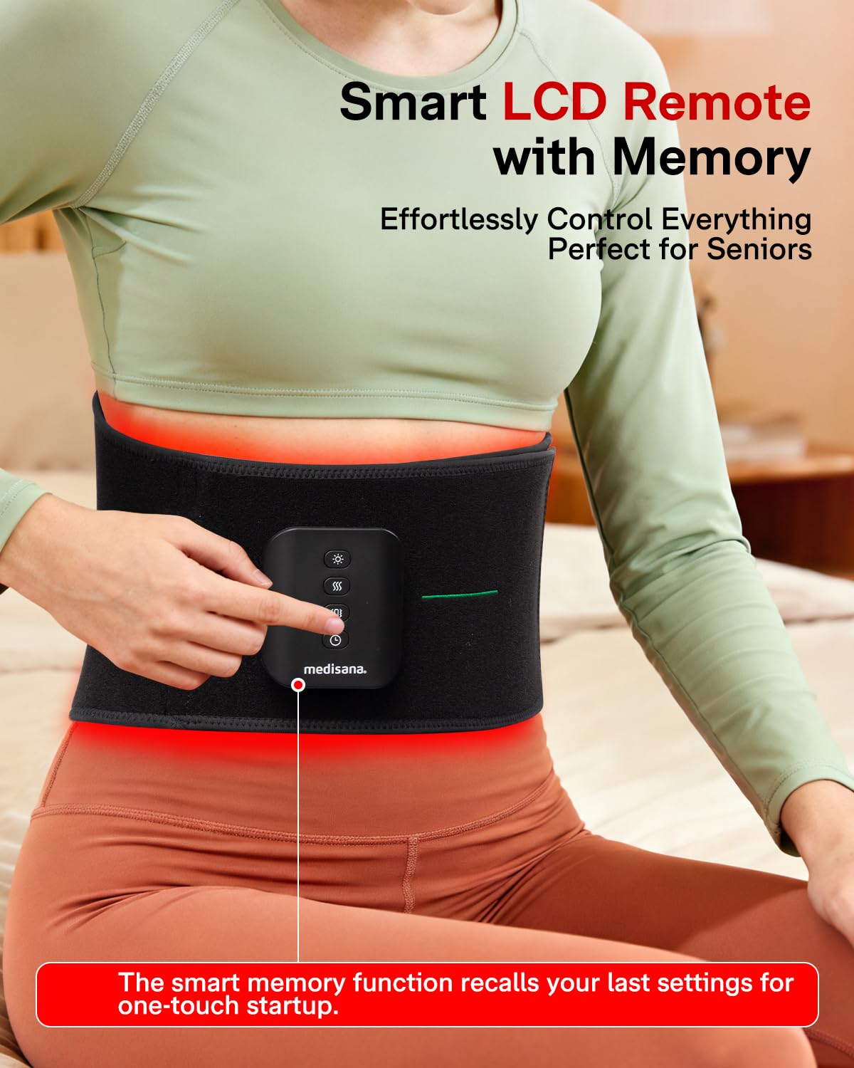 Medisana smart-memory timer for one-touch setup