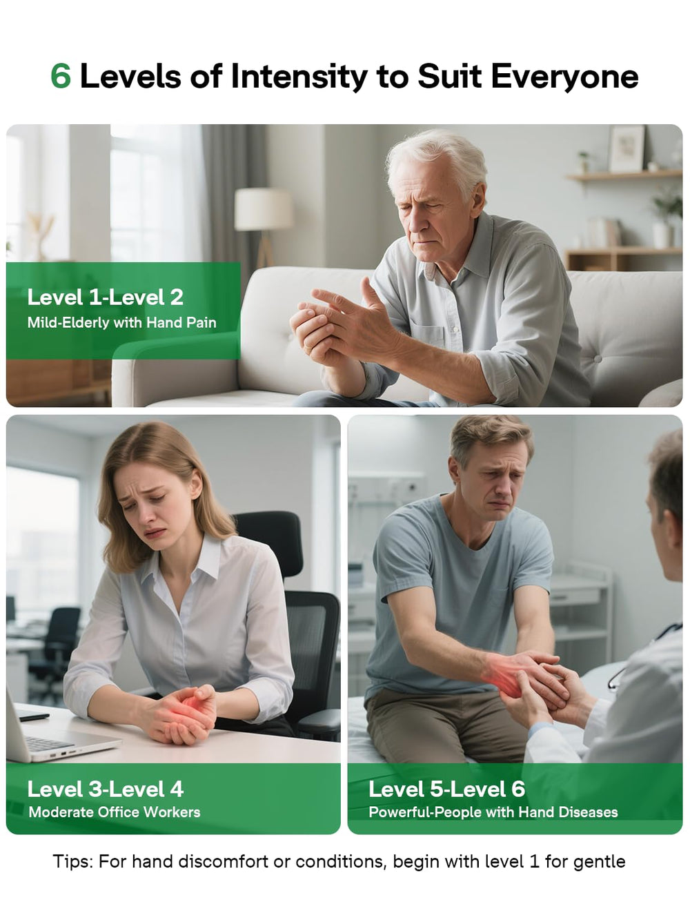 Medisana Hand Massager wrist and palm massage feature for comprehensive relief