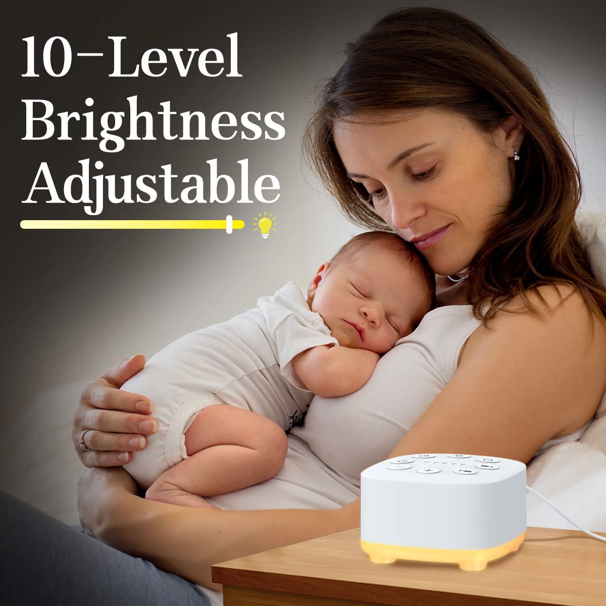 Meditation compact travel-size device fits purse or bag for on-the-go sleep