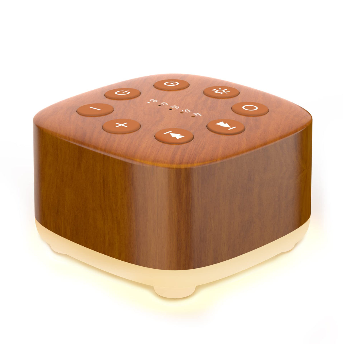 Meditation White Noise Machine with 30 sounds for calm sleep and focus.