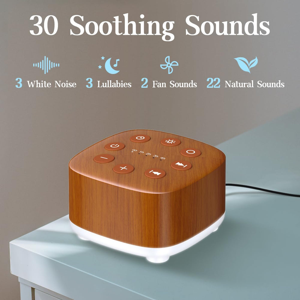 Meditation White Noise Machine rain sounds soothe transitions and focus.