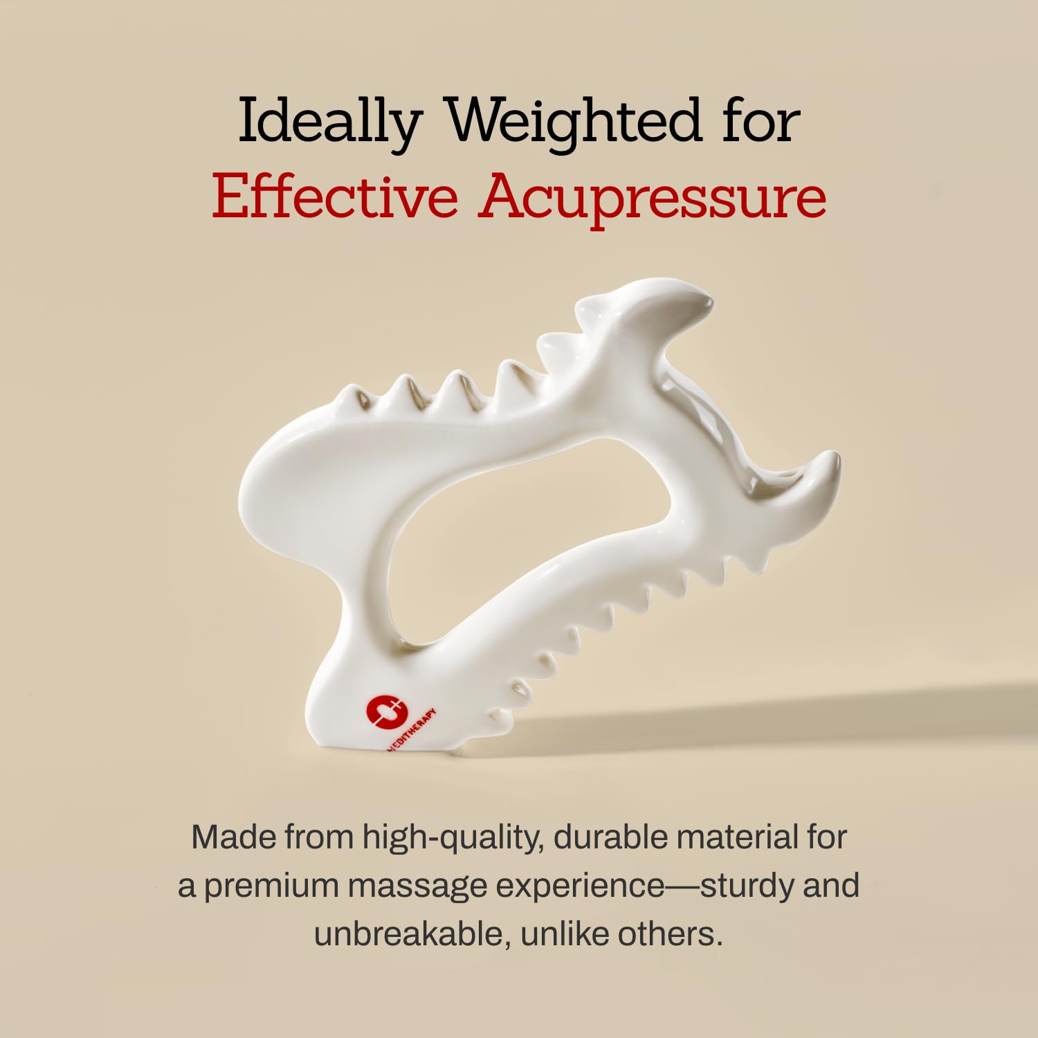 MEDITHERAPY Soksal Guasha face lift board helps contour facial tension