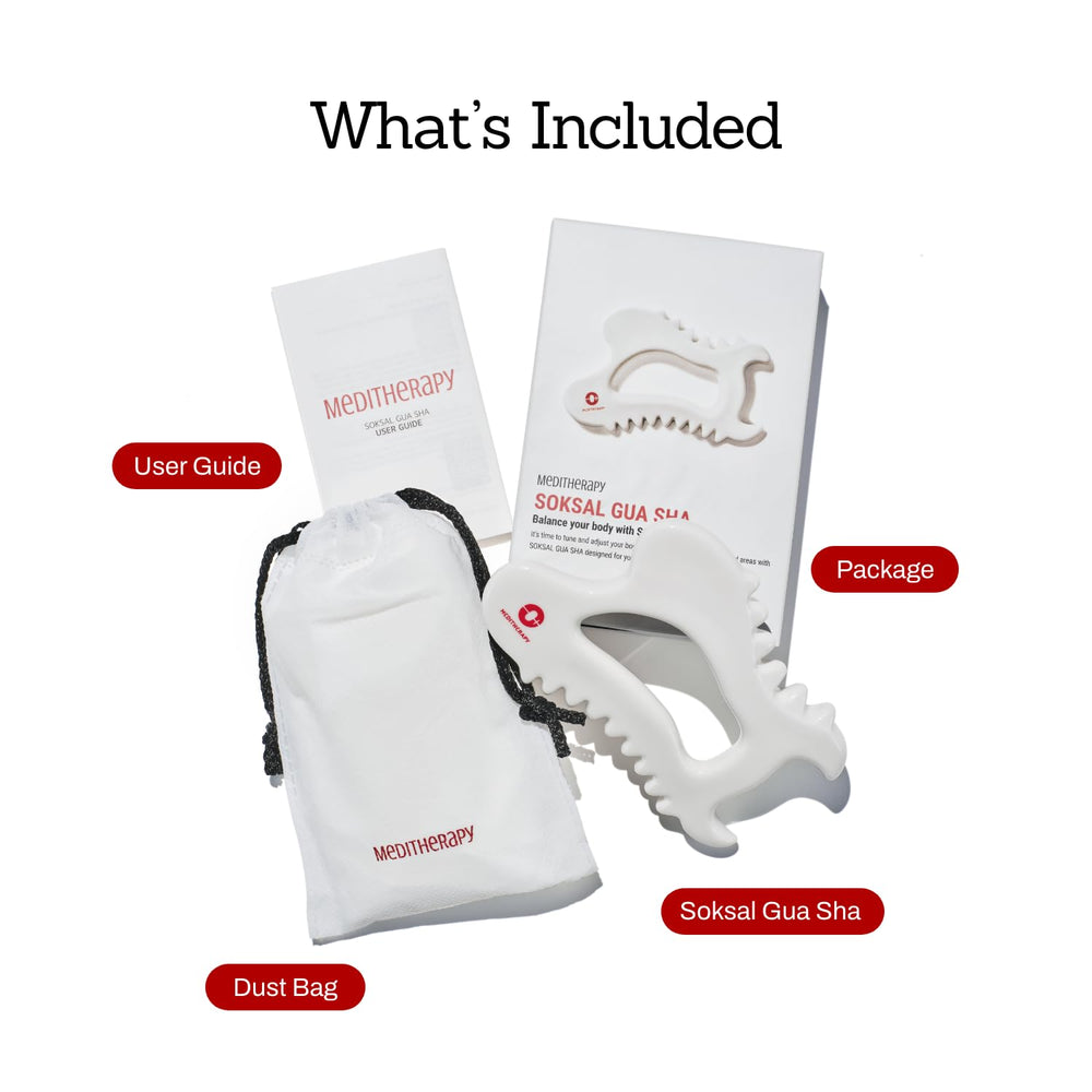 MEDITHERAPY Soksal Guasha five-point circulation system supports movement