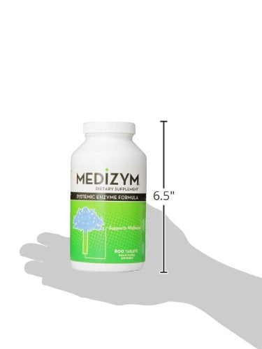 Medizym gluten-free badge on packaging
