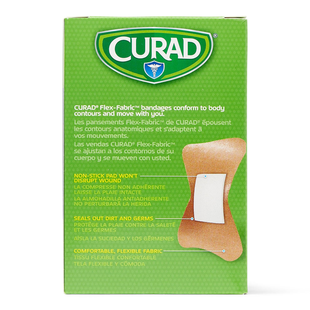 Medline CURAD Flex-Fabric vendaje de dedo, cómodo para tareas diarias.