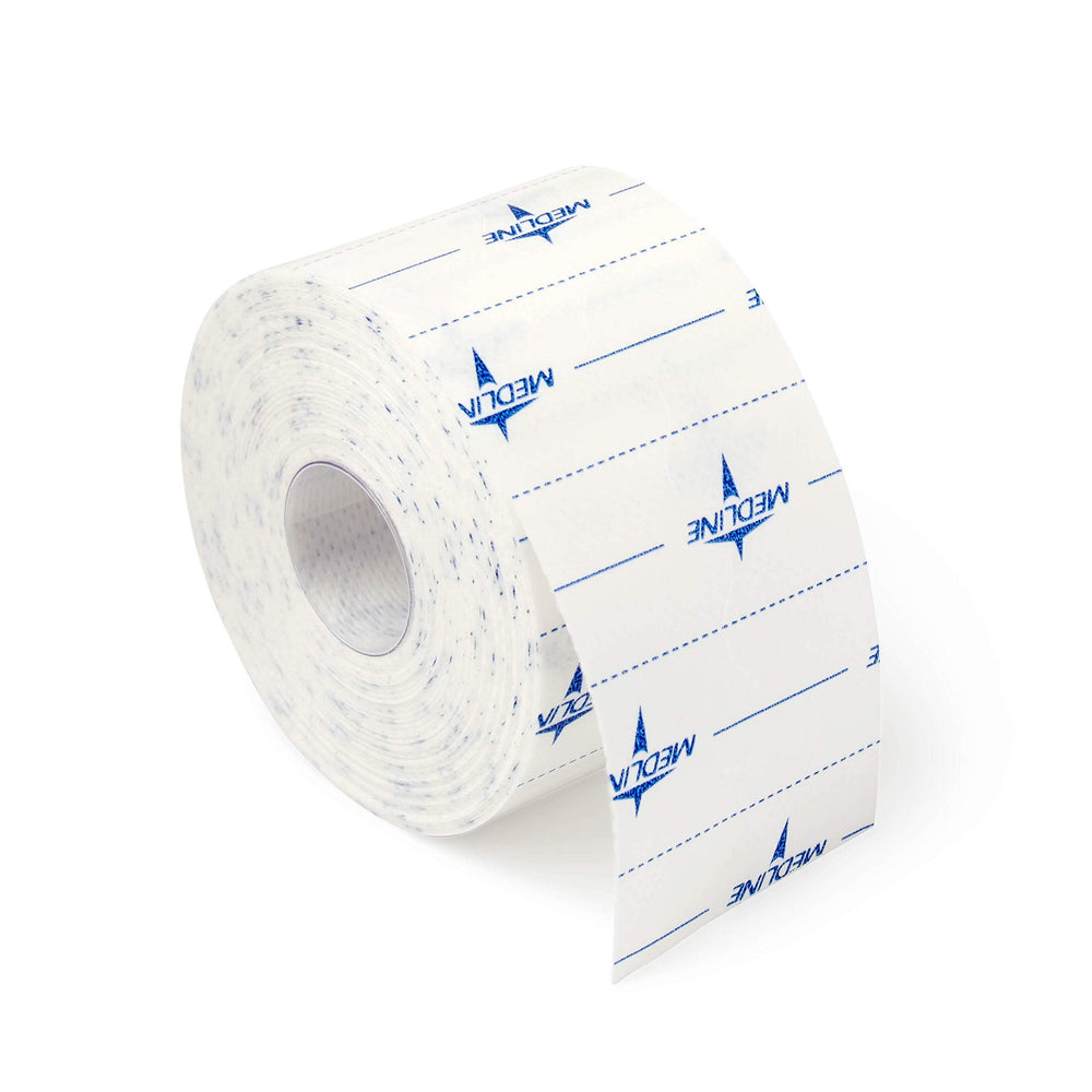 Closeup of MedFix S-release liner enabling flexible sizing and easy use.