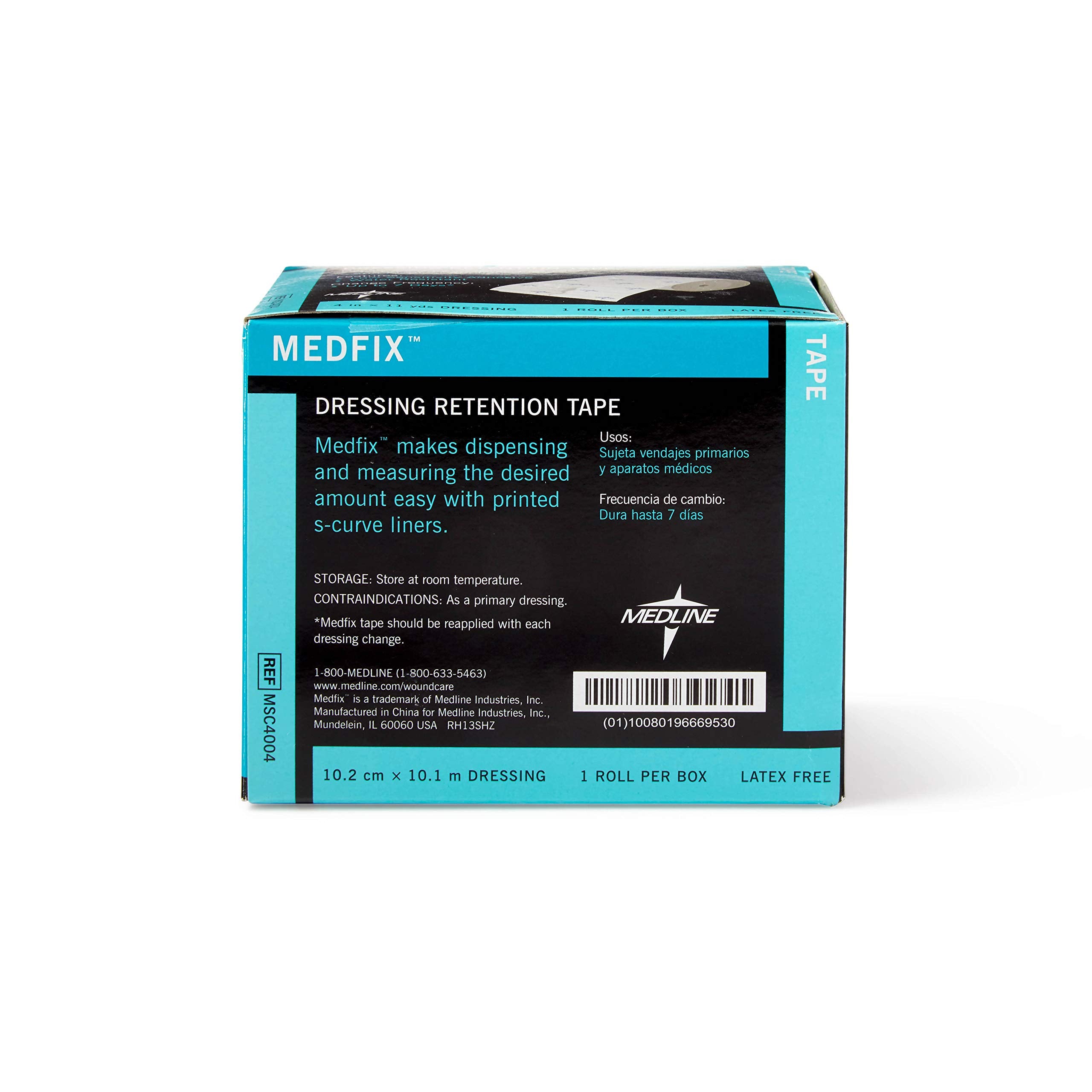 MedFix tape features a S-release liner for easy sizing and gentle removal.