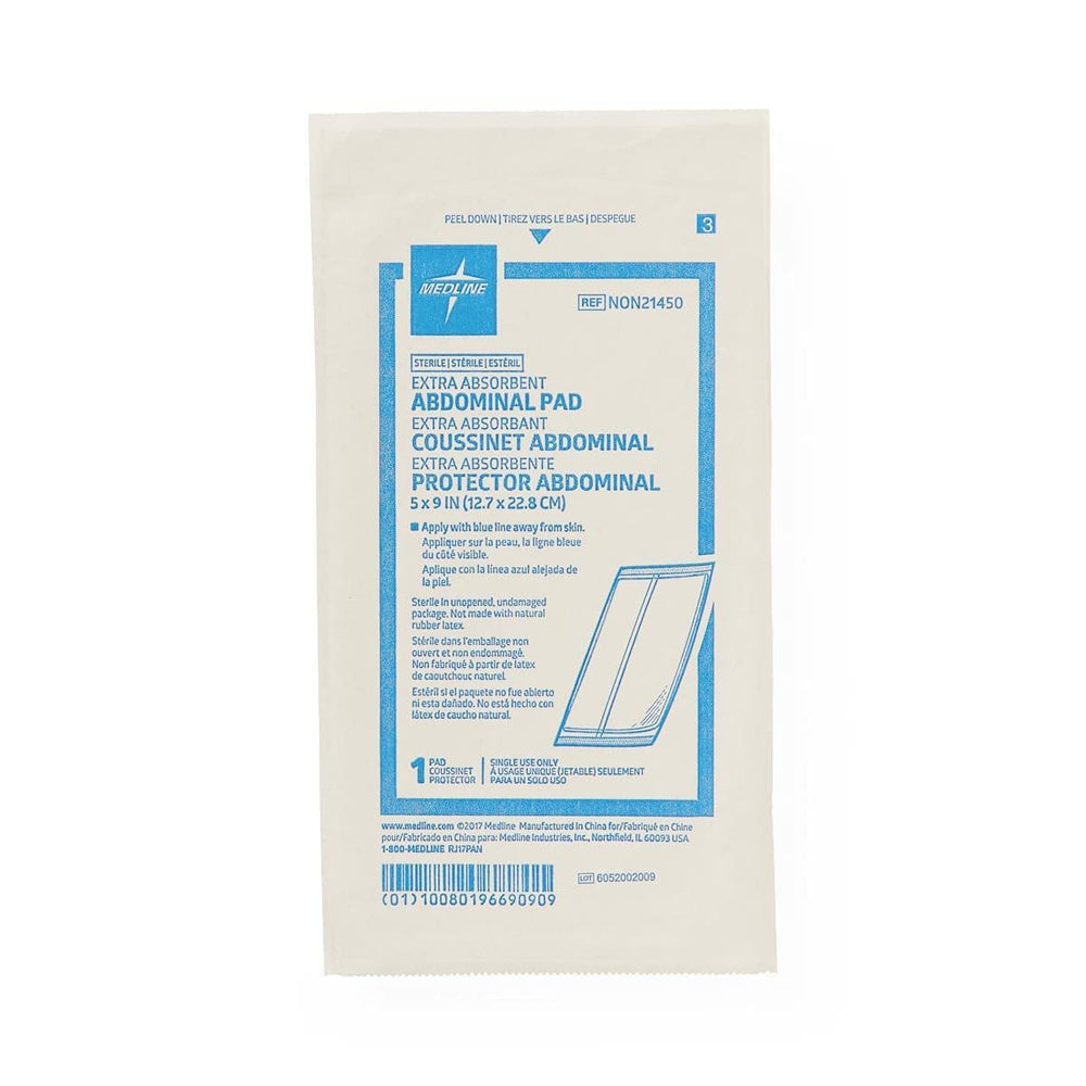 25-count pack of sterile, latex-free pads.