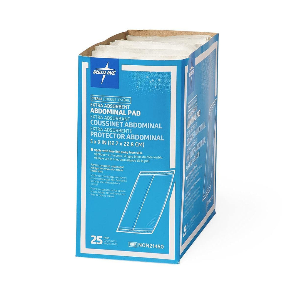 Edges sealed to prevent lint with Medline NON21450H pad.