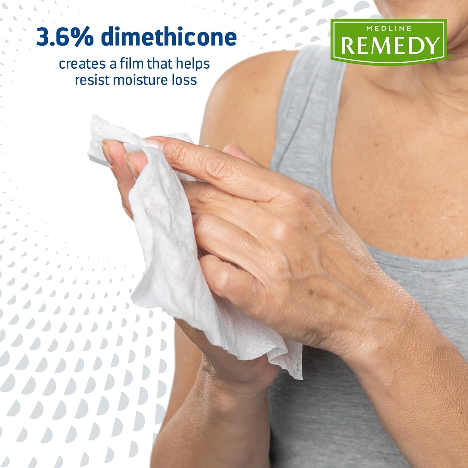 Medline Remedy 3-in-1 barrier cloth pediatric-tested safety
