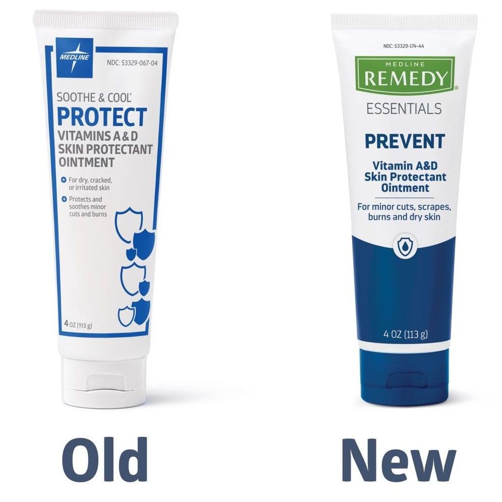 Medline Soothe & Cool tubo sin fragancia, protege piel irritada y seca.
