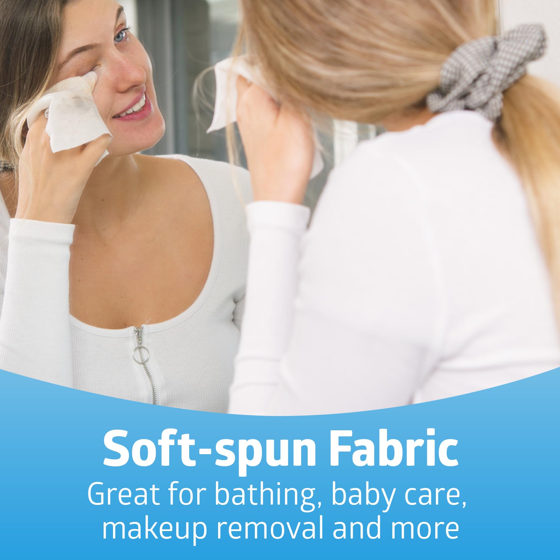Medline Ultrasoft wipes shown in baby care for gentle cleansing.