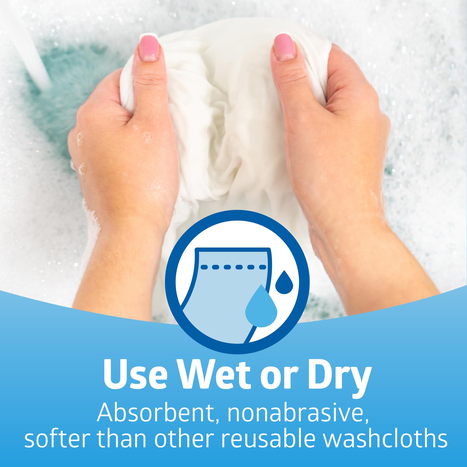 Medline Ultrasoft wipes used in incontinence care to reduce cross-contamination risk.