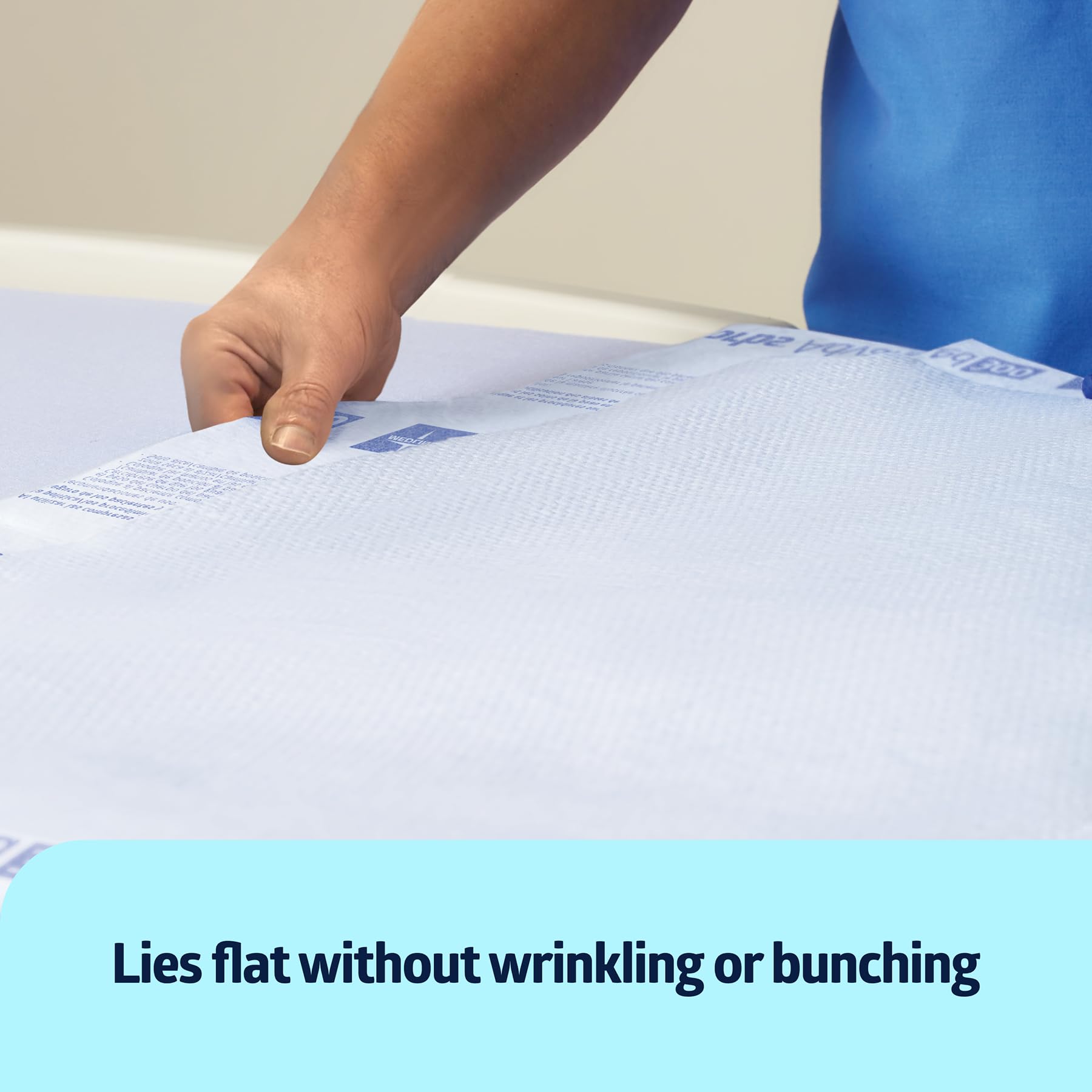 Medline Ultrasorbs Advanced Drypad bed protection for home and facility.