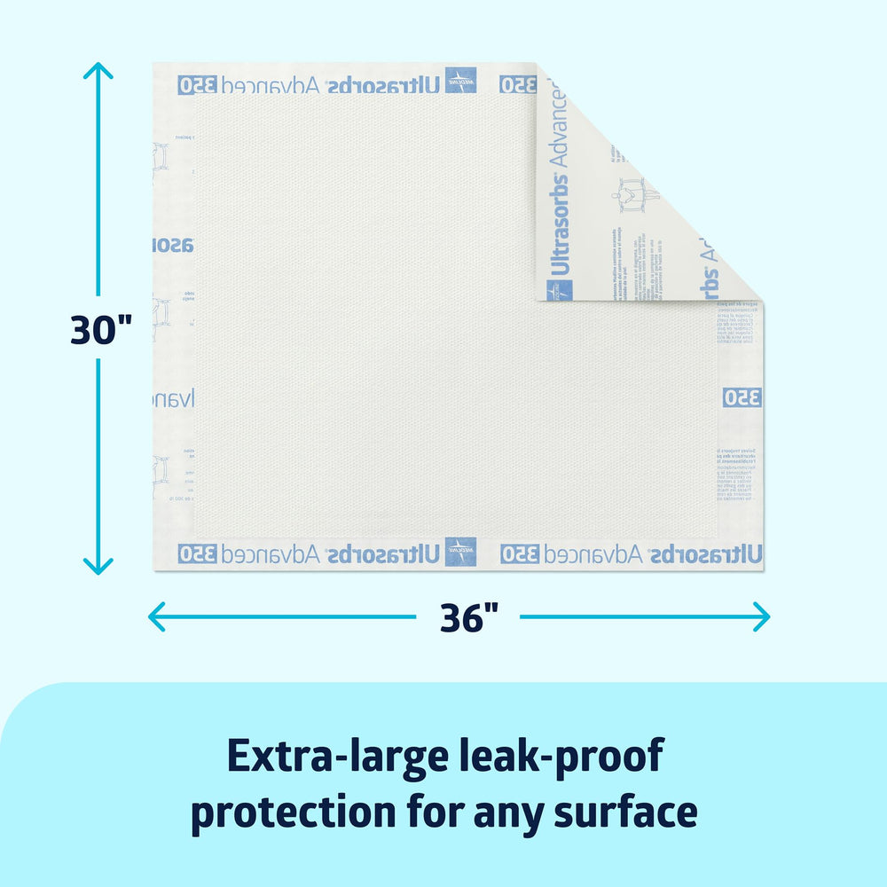 Medline Ultrasorbs moisture-wicking topsheet keeps skin dry