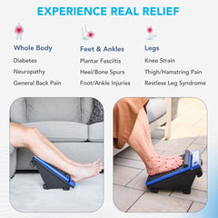 MedMassager Foot Massager Classic control panel with dual-speed settings