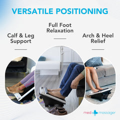 MedMassager Foot Massager Plus arch bar and pressure points target arches for comfort