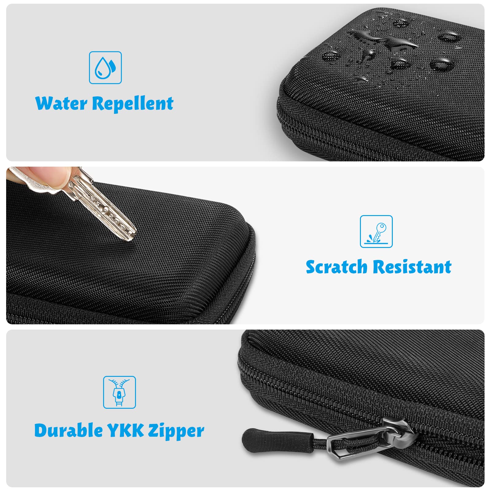MEDMAX case includes hand strap for portable carrying