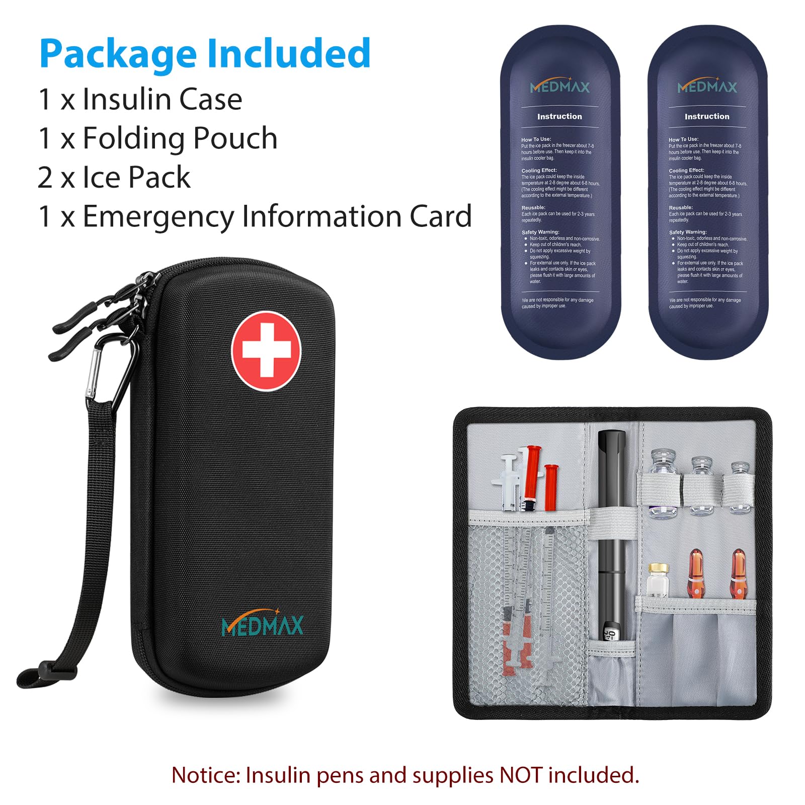 MEDMAX compact carry-on size fits planes and bags
