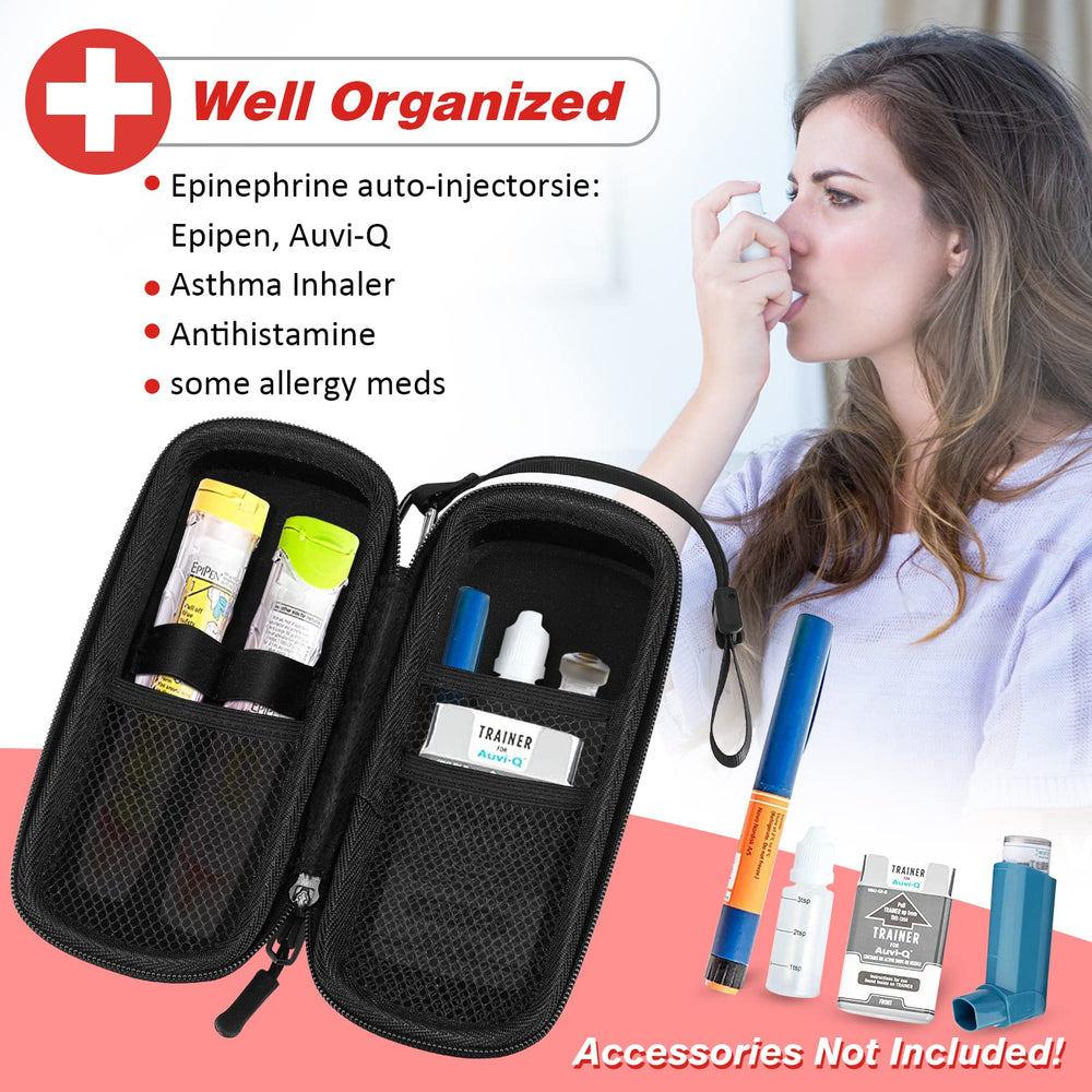 MEDMAX Epipen case interior padding cushions contents against shocks