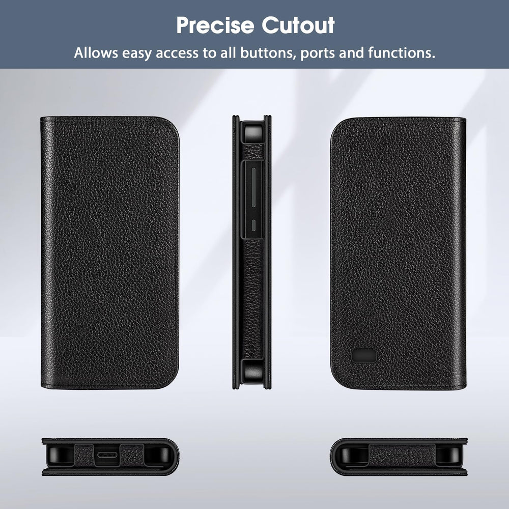 MEDMAX PU leather case—durable material protects Omnipod 5 from slips.