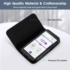 MEDMAX Omnipod 5 case side cutouts—easy access to buttons and ports.