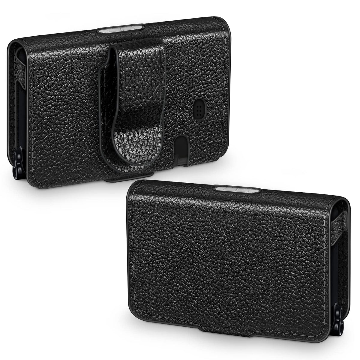 MEDMAX PU leather protective case for Tandem T:Slim X2 front view offers durable protection.
