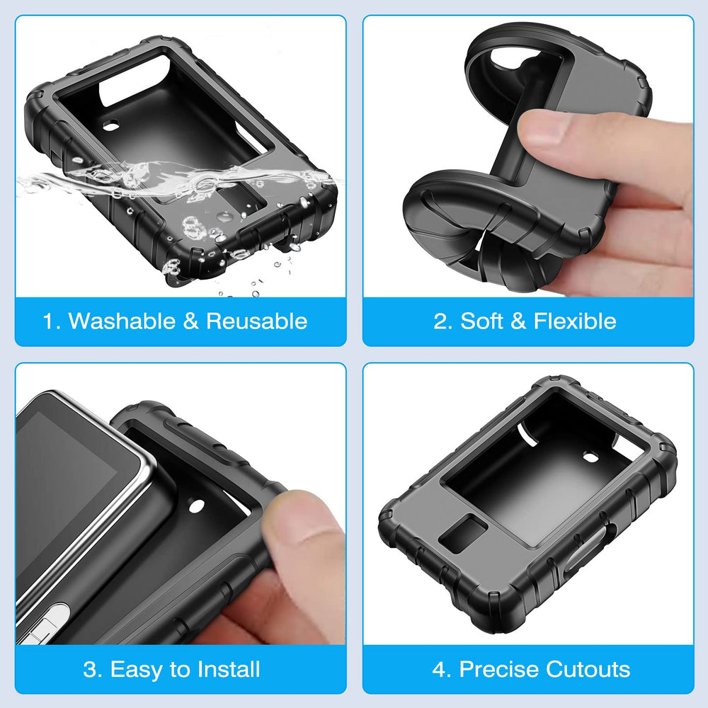 MEDMAX silicone case offers a comfortable grip and reliable protection for your pump.