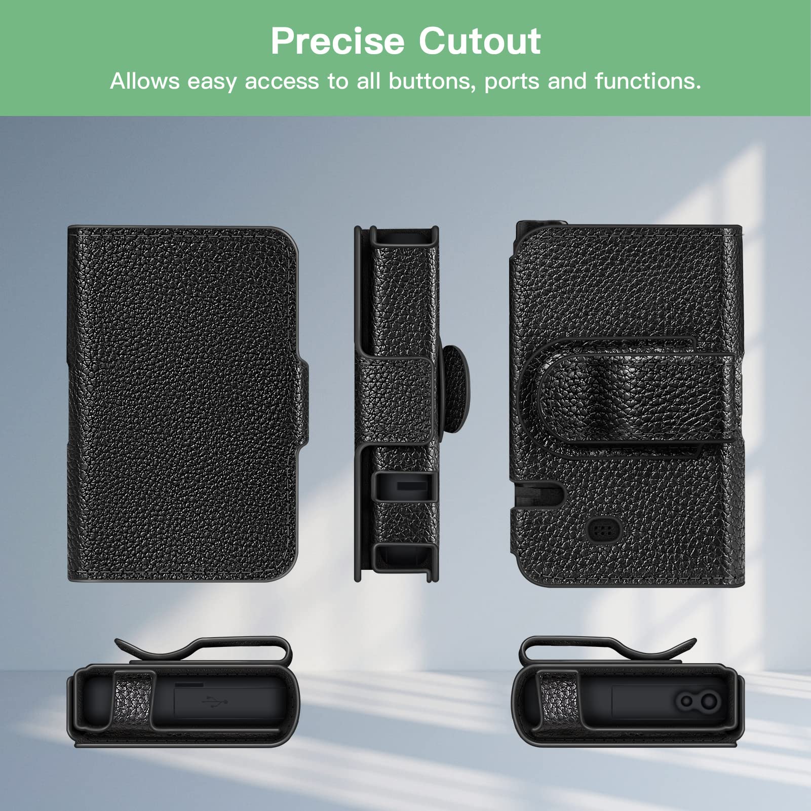 MEDMAX belt clip attachment keeps your insulin pump accessible during activities.