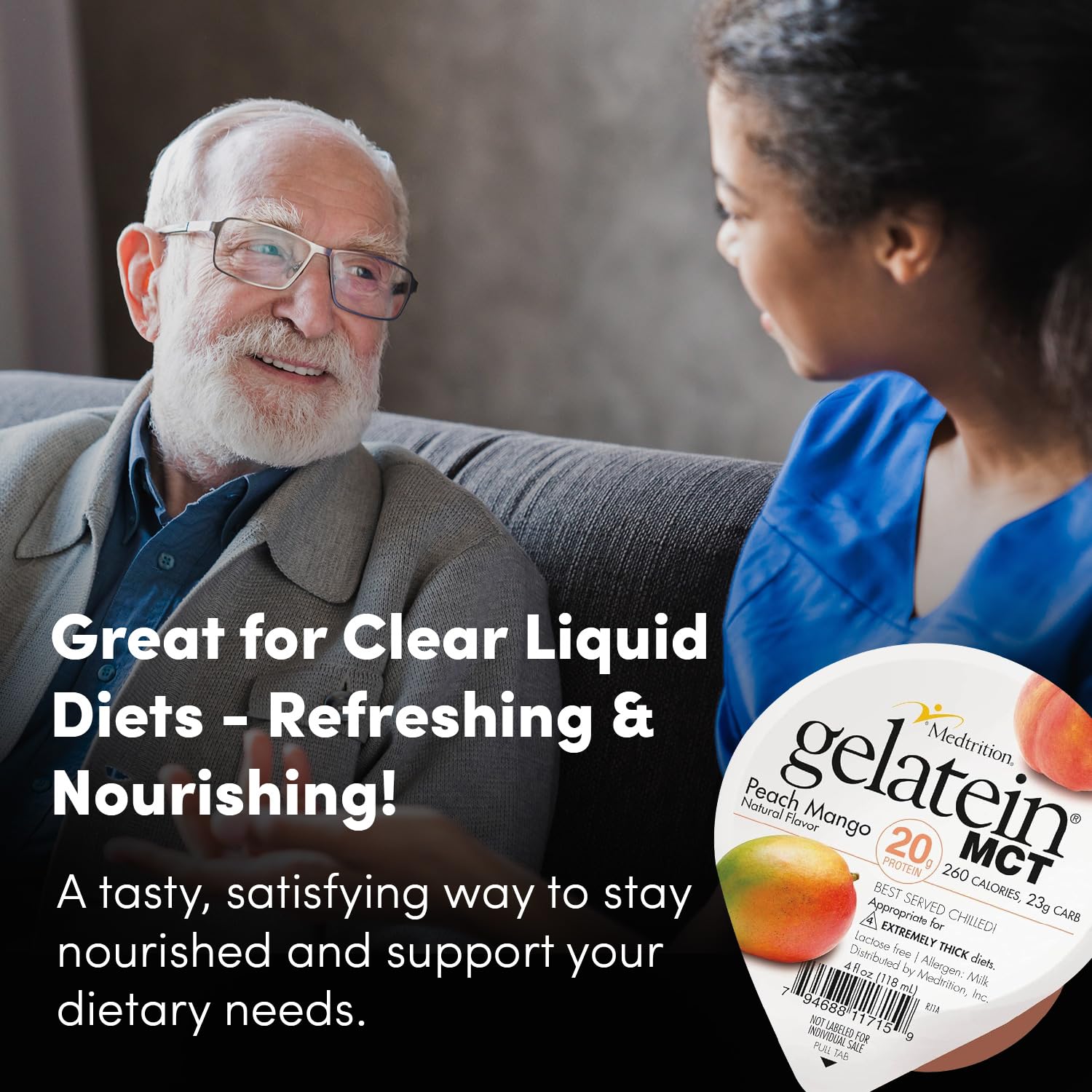 Each 4 oz cup contains 100% MCT oil for quick energy