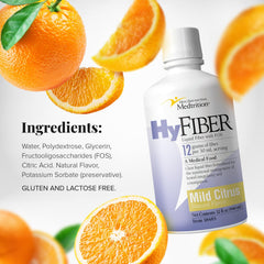 Medtrition HyFiber Daily colorless liquid blends easily into drinks.