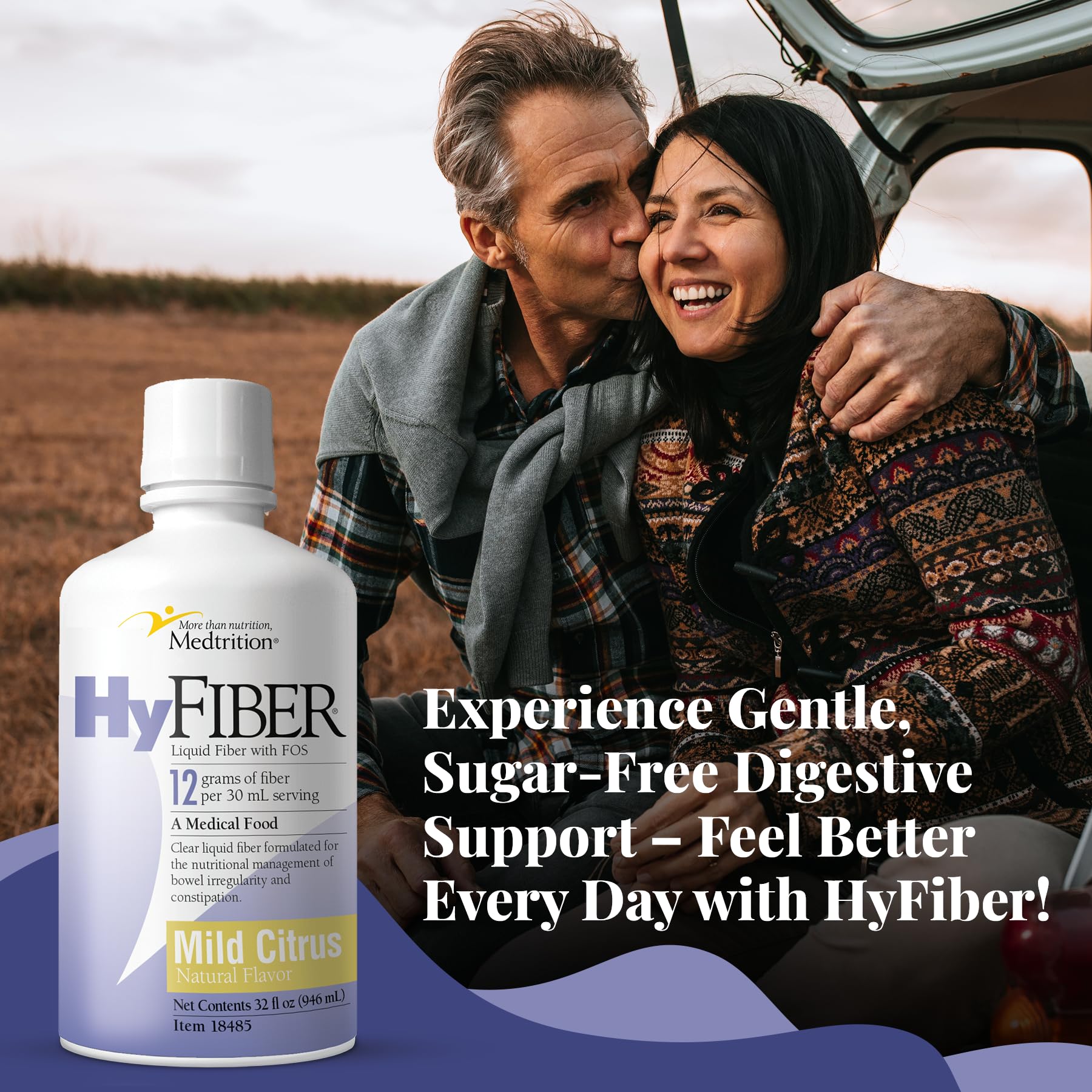 Medtrition HyFiber Daily suitable for fluid-restricted diets and long-term use.
