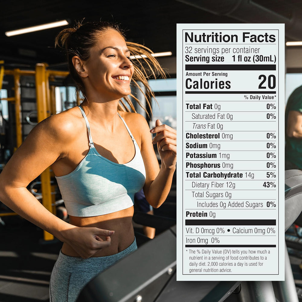 Medtrition HyFiber Daily 30ml serving dose ready to mix with beverages.