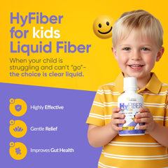 Medtrition HyFiber Kids half-ounce measure highlights convenient dosing.