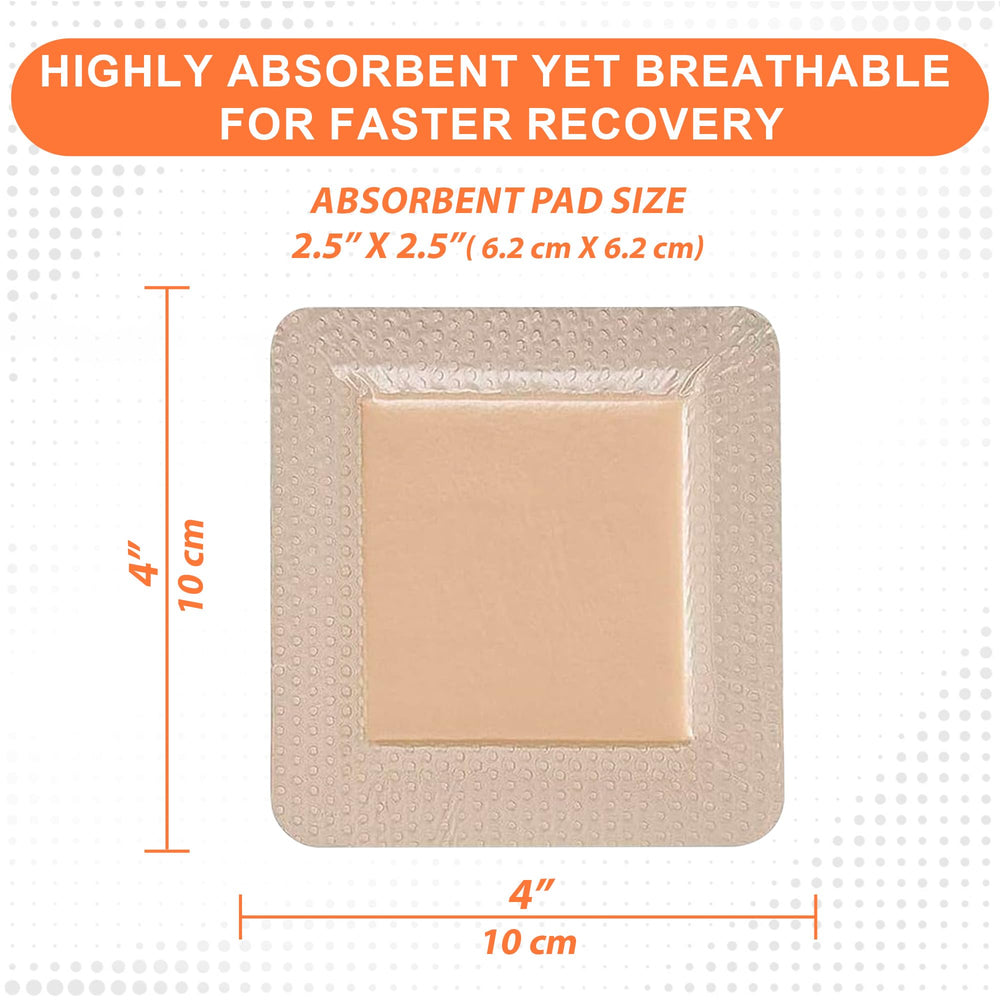MedVance dressing on skin demonstrates easy application and gentle removal.