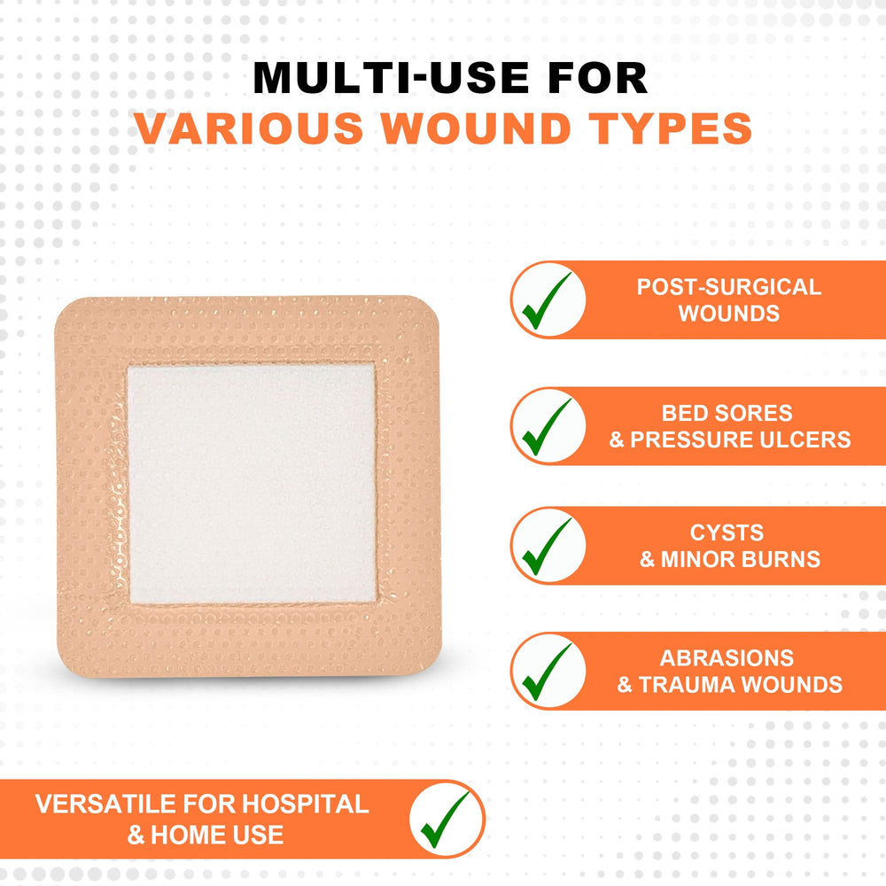 MedVance sterile, individually wrapped dressings suited for hospital and care settings.