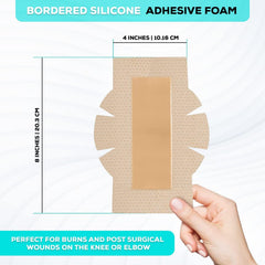 MedVance waterproof PU film dressing maintains barrier with breathability.
