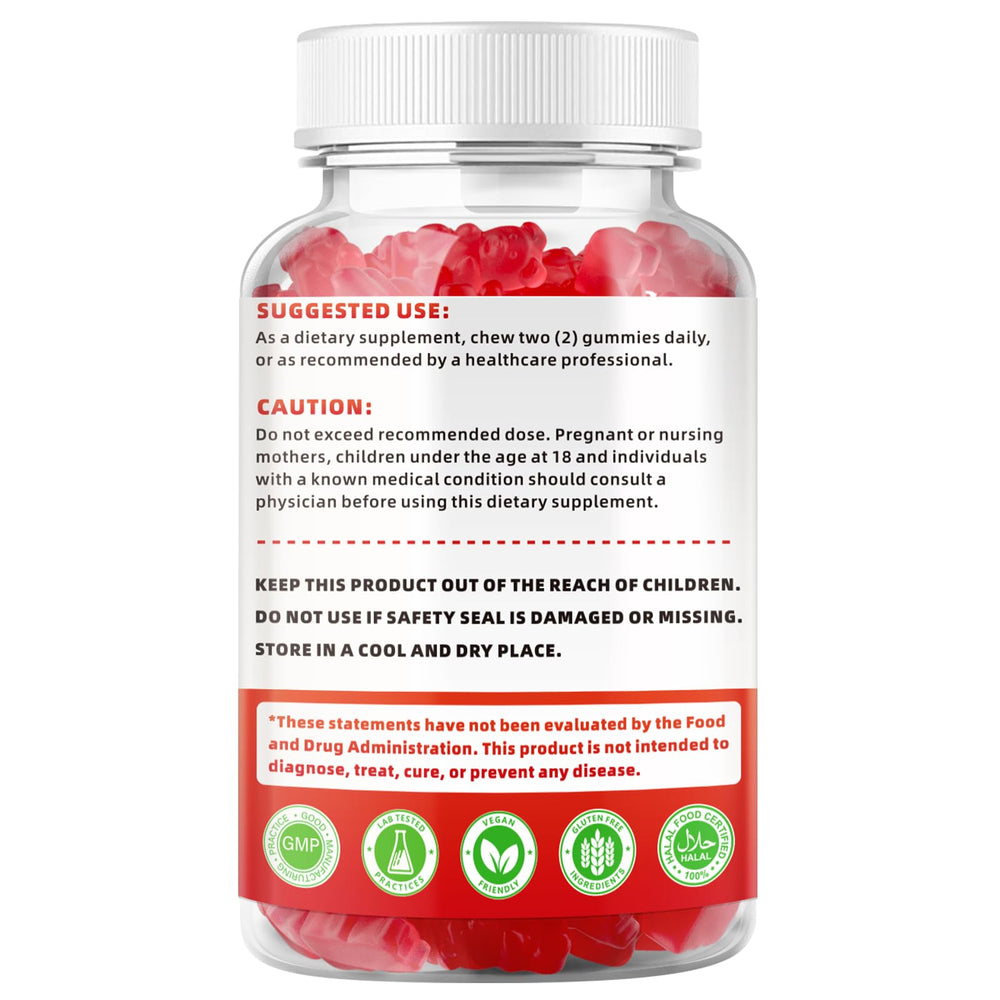 MEENCCD Berberine Gummies label hints at cinnamon flavor profile.