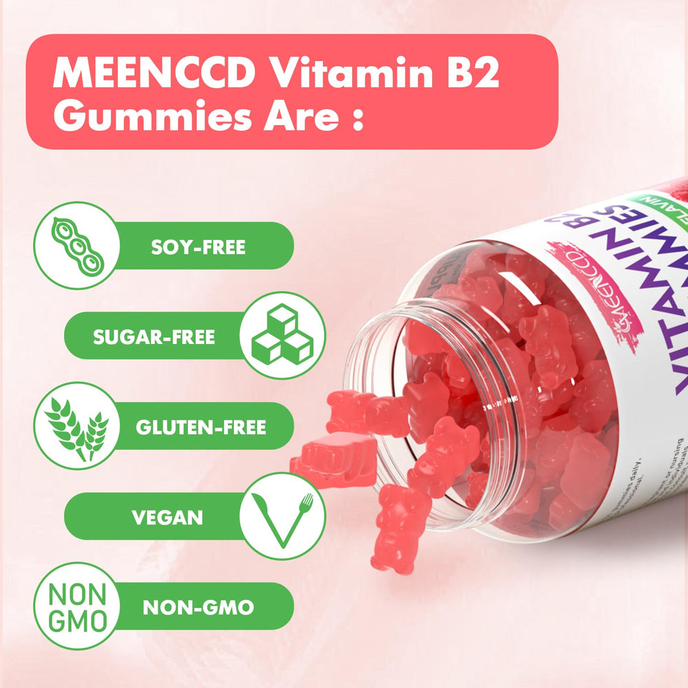 MEENCCD Digestive health B2 Gummies to complement meals.